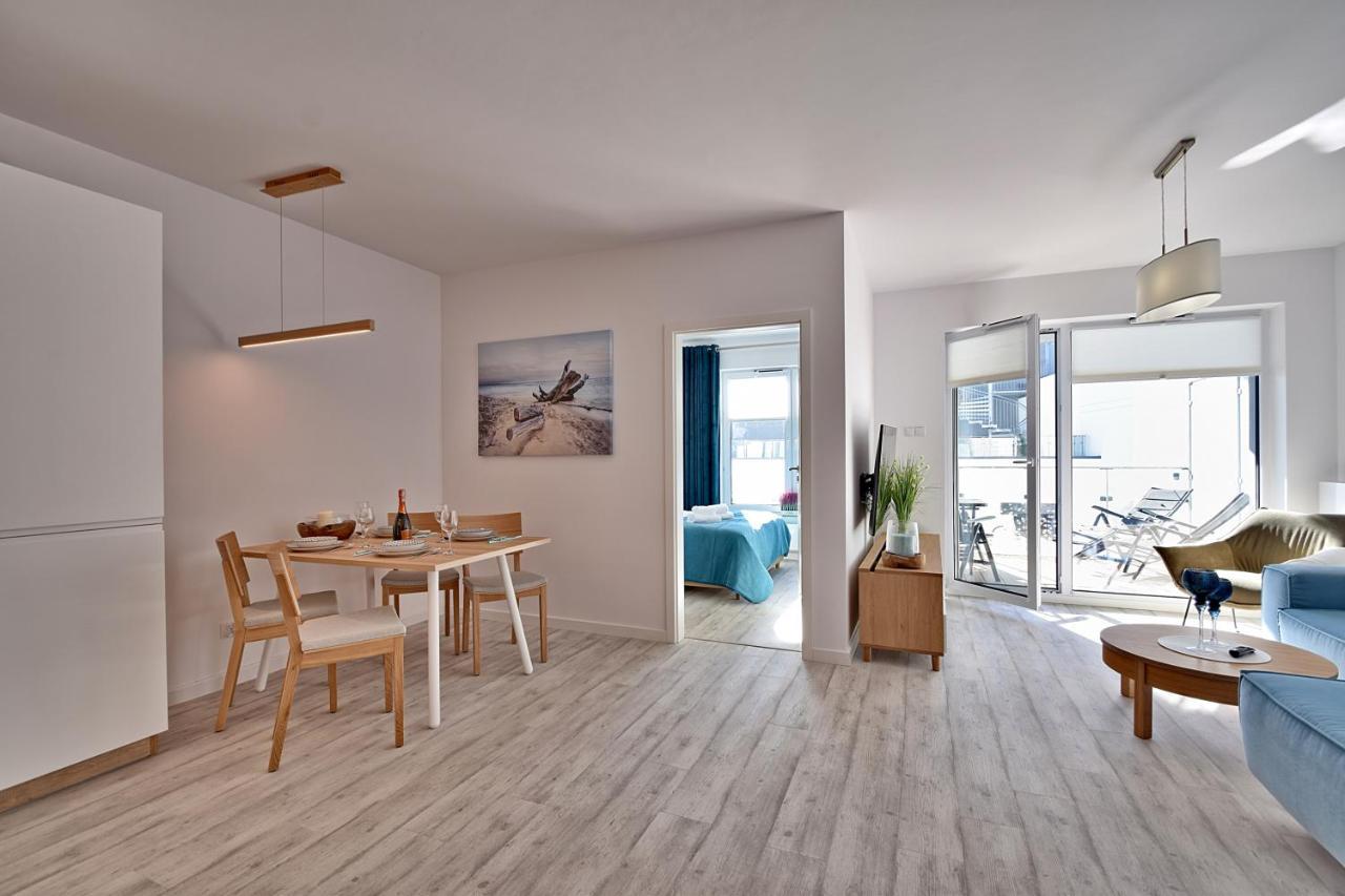 Apartament Nadmorskie Tarasy Spa Deluxe Kołobrzeg Exterior foto